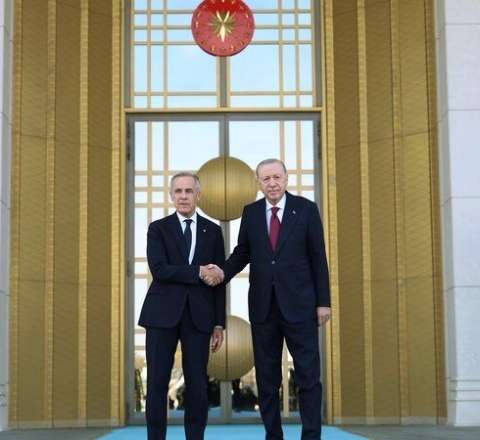 Ərdoğan Kanadanın Baş naziri ilə görüşdü 