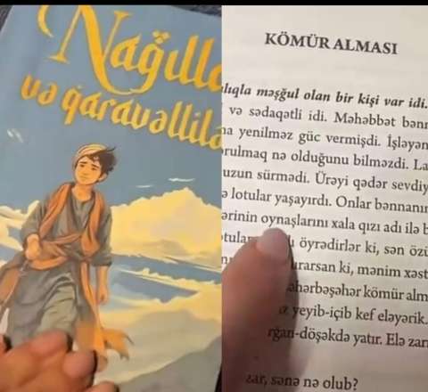 Övladı üçün nağıl kitabı aldı, şoka düşdü:  “Lotular”, “oynaşlar”, “3 xiyara aşiq olasan”...