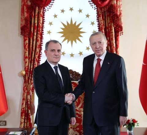 Ərdoğan Bayramovu qəbul etdi 