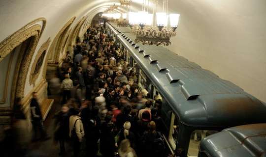 Bakı metrosu iflic oldu  - FOTO