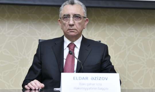 Eldar Əzizov onu rəis təyin etdi 