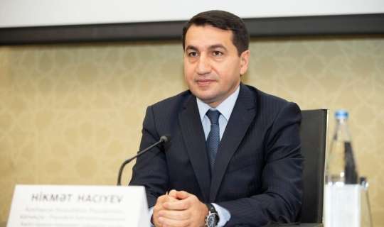 Hikmət Hacıyev "Sülh Körpüsü" təşəbbüsünün iştirakçıları ilə görüşdən paylaşım etdi - FOTO 