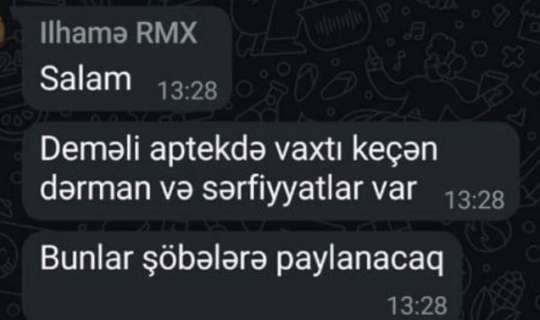 Azərbaycanda xəstəxanada dəhşətli göstəriş: Köhnə dərmanları şöbələrə paylayın! - FOTO - YENİLƏNİB