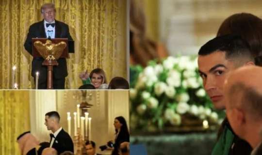 Tramp Ronaldo ilə görüşdə: "Oğlum bundan sonra mənə daha çox hörmət edəcək" -FOTOLAR