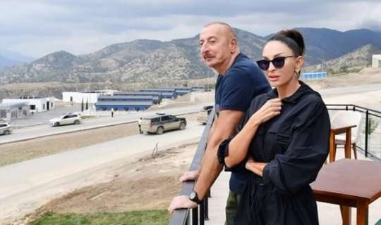 Prezident və xanımı Xankəndidədir 