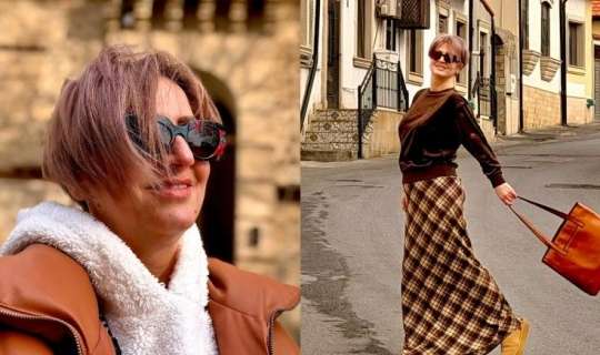 Amerikaya köçən Aynur illər sonra Bakıda - VİDEO 