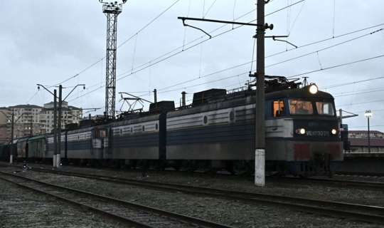 Taxıl yüklü 8 vaqon Ermənistana gedir - Foto 