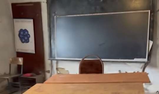 Deputat kəndinin uçuq-sökük məktəbində: Burada şagird nə öyrənsin? - VİDEO 