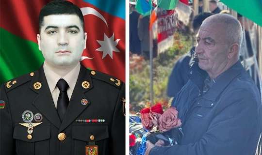 Şəhid mayor Asiman Əliyevin atası vəfat etdi 