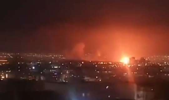 Tehrana ağır zərbələr endirilir - Video 