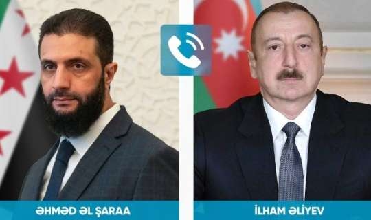 Şara və Əliyev Yaxın Şərqi müzakirə etdi 