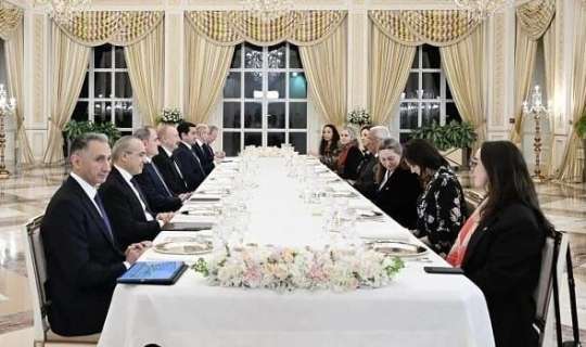 İlham Əliyev Koşta ilə birgə nahar etdi 