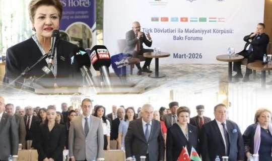 Bakıda “Türk Dövlətləri ilə Mədəniyyət Körpüsü” Forumu keçirildi - FOTO 