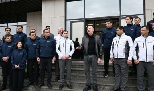 “Ən böyük körpü gələn il istifadəyə veriləcək” – Prezidentdən müjdə – VİDEO