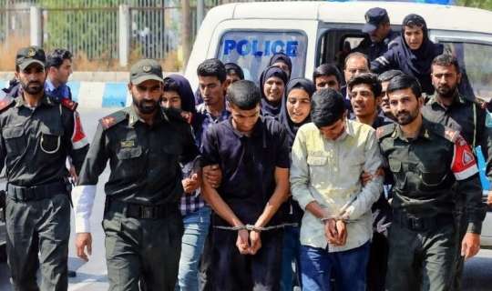 İran polisi 466 nəfəri həbs etdi 