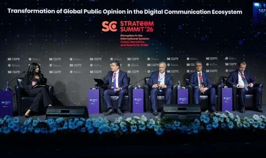 İstanbulda 5-ci Beynəlxalq Strateji Kommunikasiya Sammiti keçirilir -  FOTO