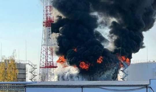 Ərbildə neft emalı zavoduna hücum: partlayış oldu - VİDEO