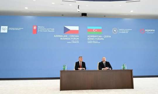 Qəbələdə Azərbaycan-Çexiya biznes-forumu keçirildi 