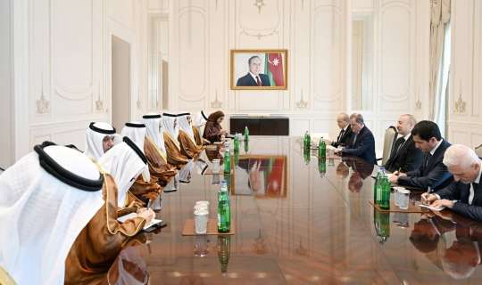 İlham Əliyev BƏƏ-nin nümayəndə heyətini qəbul etdi 