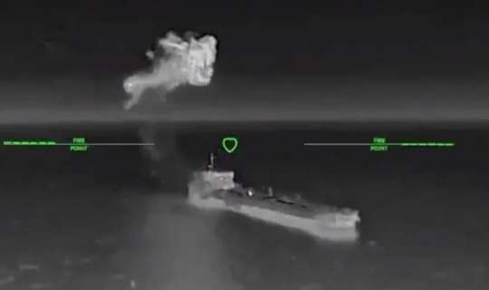 Ukrayna dronları bir gecədə Azov dənizində 28 Rusiya gəmisini vurdu 
