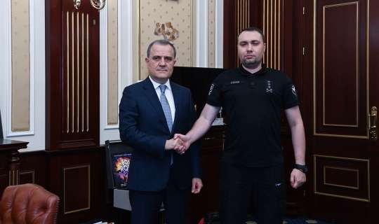 Bayramov Zelenskinin yaxın adamı ilə görüşdü -  FOTO