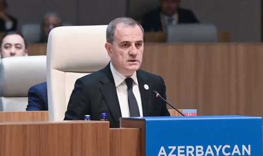 Ceyhun Bayramov TDT sammitində çıxış etdi 