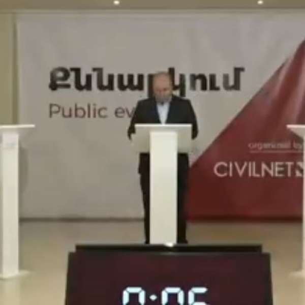 Ermənistanda seçki debatında 104 dəfə “Azərbaycan” və “Əliyev” deyildi  - VİDEO