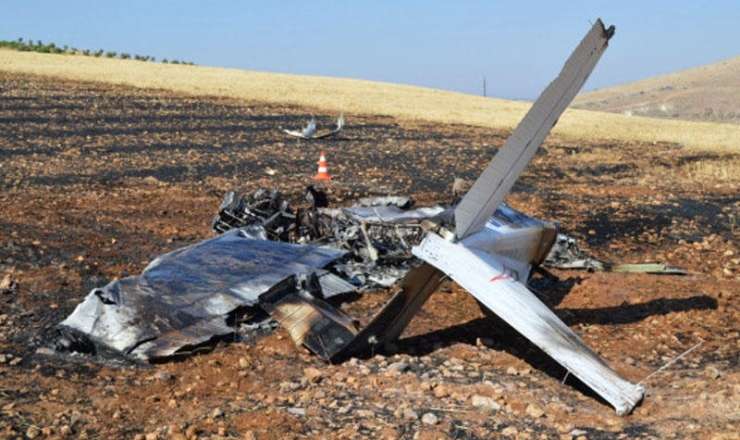 Qəzaya uğrayan təyyarənin qalıqları tapıldı 