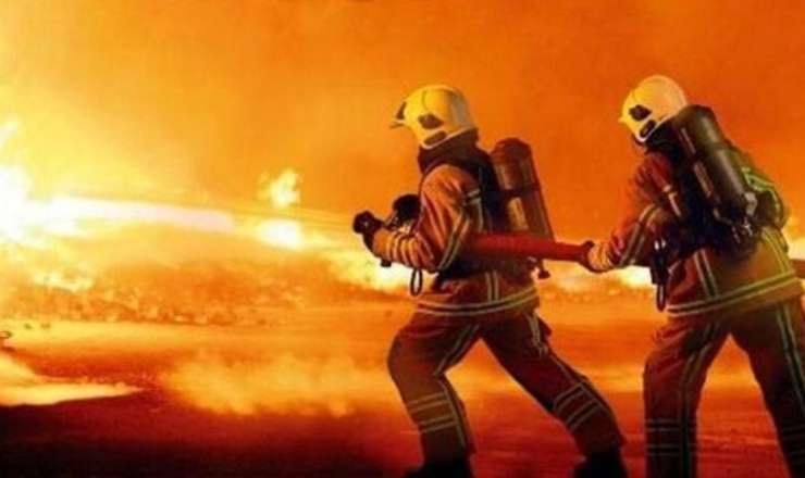 Bakıda obyekt yandı  