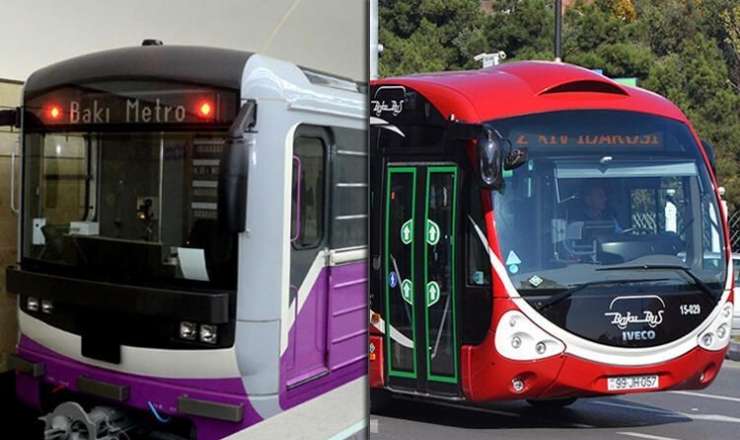 Avtobus və metroda gedişhaqqı dəyişə bilər – Sərnişinlərə ŞAD XƏBƏR 