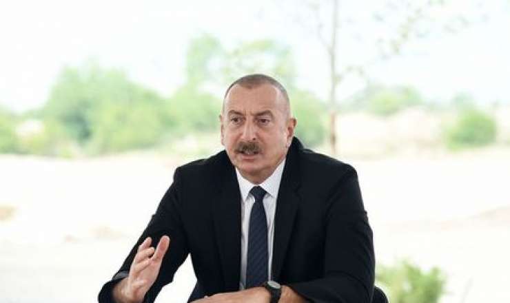 İlham Əliyevdən ukraynalılara: Heç vaxt işğalla barışmayın! 