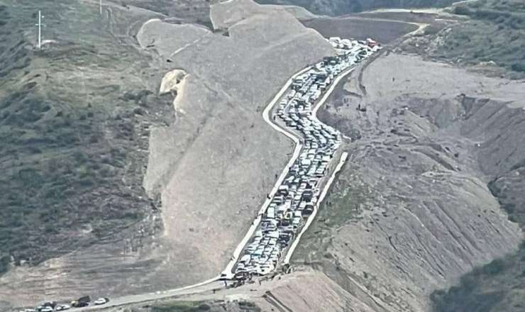 Ən gözəl tıxac... -  FOTO