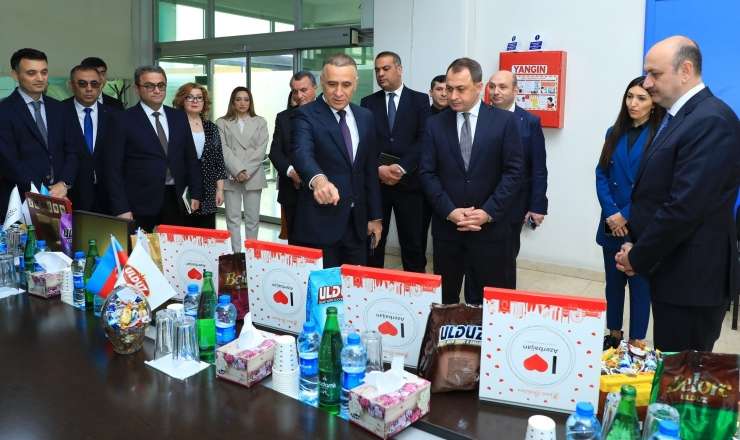 İcra başçısı "Ulduz" şokolad fabrikini ziyarət etdi - FOTOLAR 