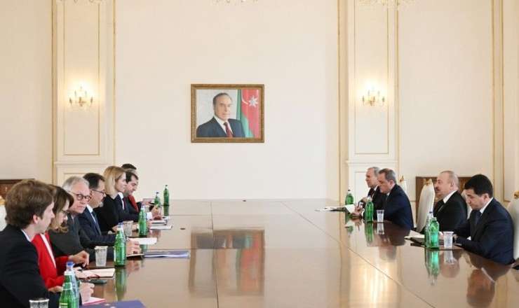 Prezident Kaya Kallası qəbul etdi 