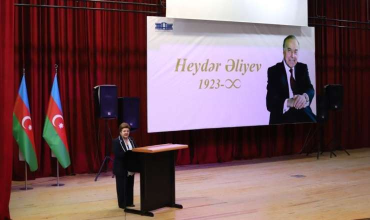 Neftçalada Ulu Öndərin anadan olmasının 102 illiyi qeyd olundu - FOTOLAR 