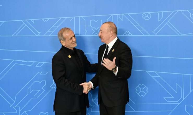İki türk liderin səmimi görüşü - VİDEO 