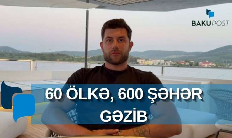 Bank faizi ilə dünyanı gəzir - Evini satıb, ailəsini tərk edib... - VİDEO 