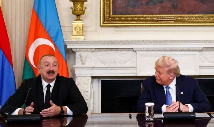 Maraqlı anlar: Tramp Əliyevdən kömək istədi - VİDEO 