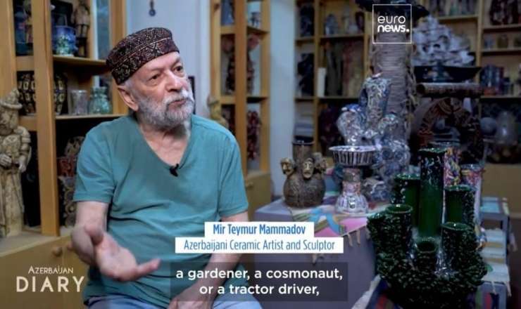 “Euronews” azərbaycanlı sənətkar haqqında reportaj hazırlayıb - VİDEO 