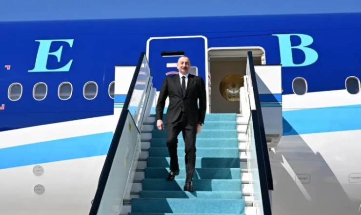 İlham Əliyev Türkmənistanda belə QARŞILANDI