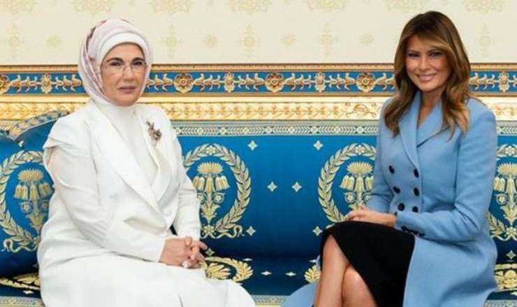 Əminə Ərdoğan Qəzzadakı uşaqlarla bağlı Melaniyaya məktub yazdı 