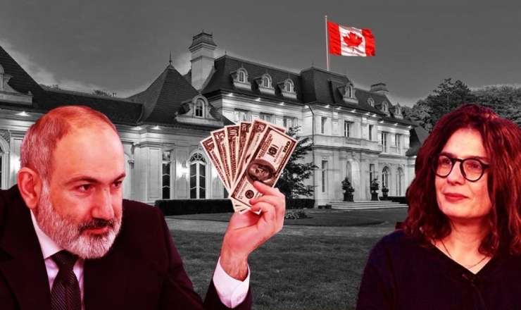 Paşinyanla bağlı şok iddia: Kanadada 17 milyona dəbdəbəli villa alıb - VİDEO 