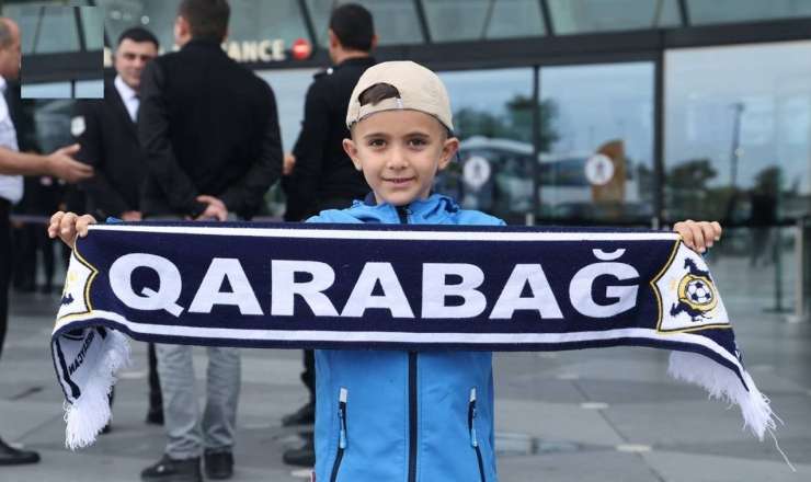 “Qarabağ” Bakıda coşqu ilə qarşılandı - VİDEO
