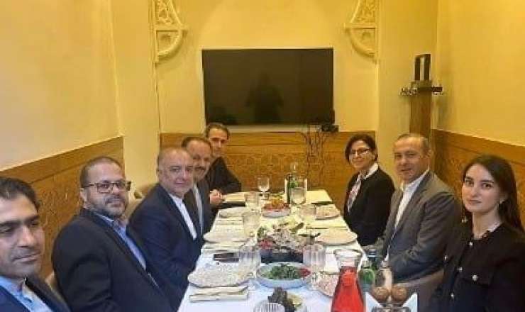 Sübhani Qriqoryanla vida naharı etdi - FOTO 