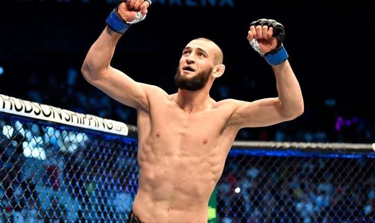 UFC çempionu Bakıda - FOTO 