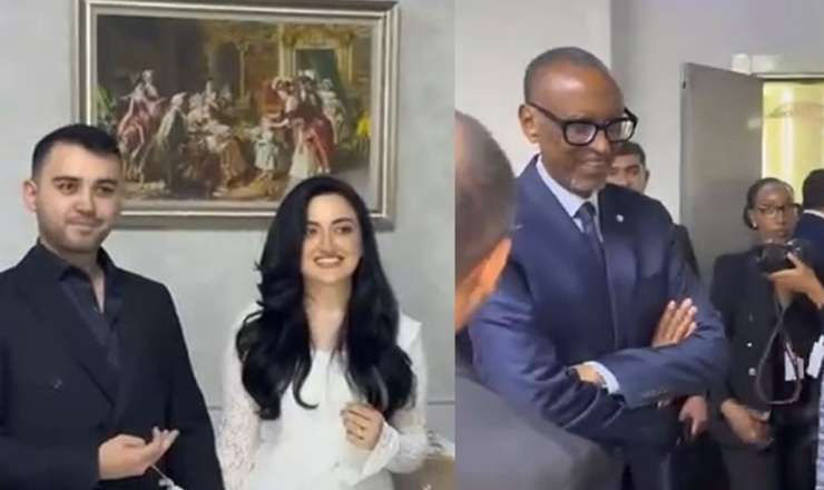 Prezident bu cütlüyün nikahına qatıldı - VİDEO 