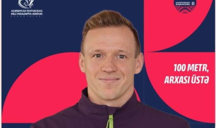 Azərbaycan paraüzgüçüsü dünya çempionatında qızıl medal qazandı 