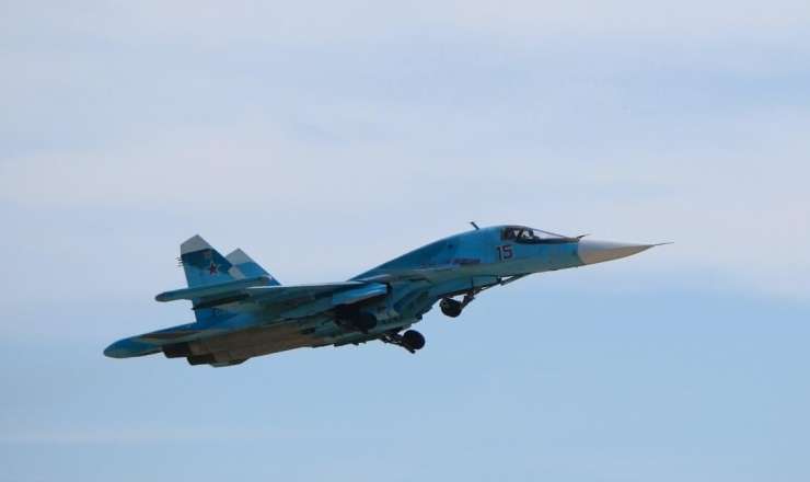 Ukrayna Rusiyanın Su-34 qırıcısını məhv etdi 
