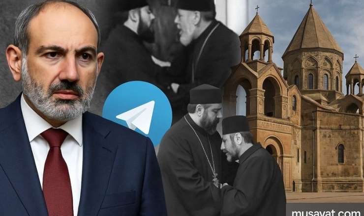 Paşinyan keşişlərin intim videolarını yaydırdı – Ermənistan ÇALXALANIR
