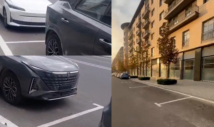 Ağ Şəhərdə sahibkar parklanma yerini qanunsuz zəbt etdi 